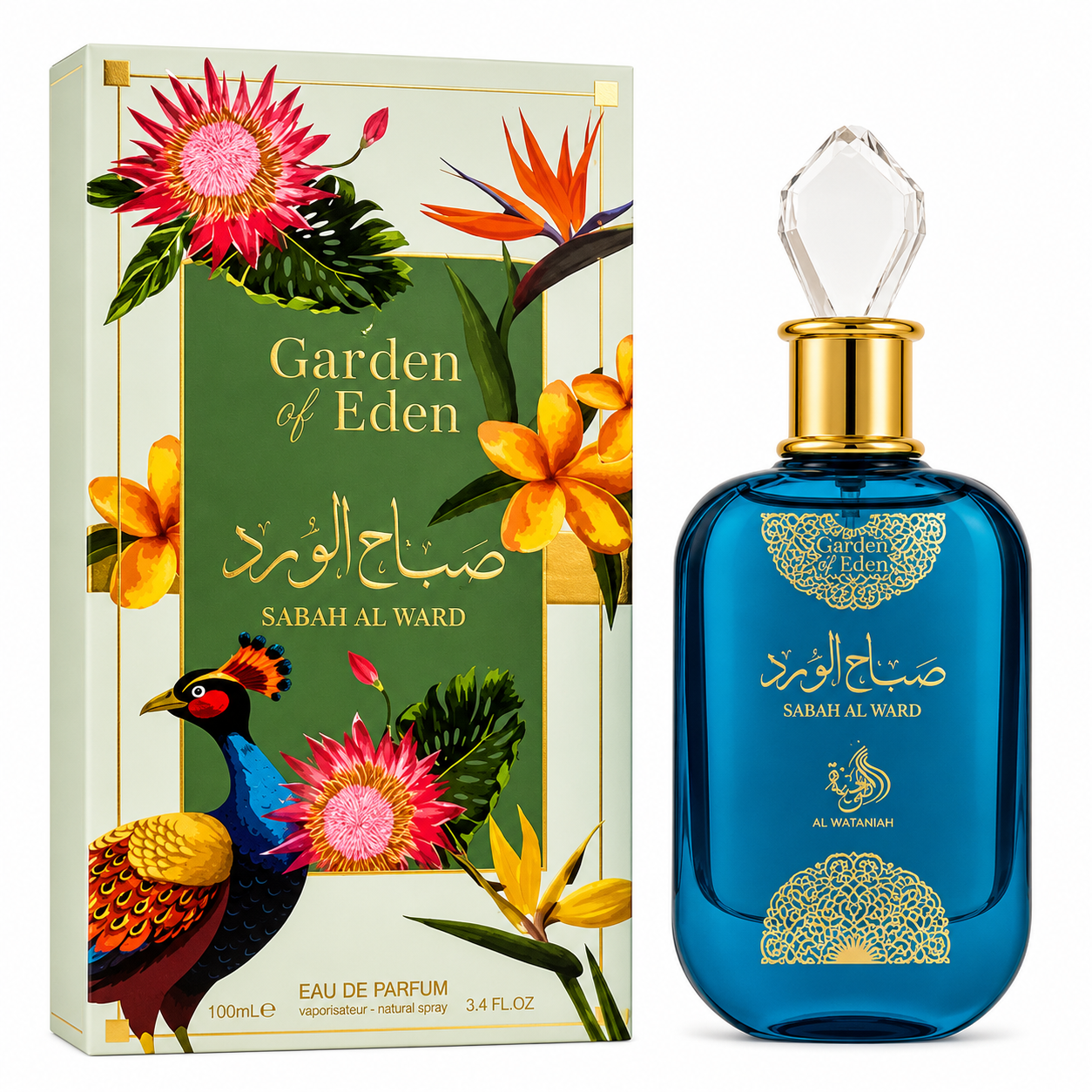Sabah Al Ward Garden of Eden Eau de Parfum 100ml