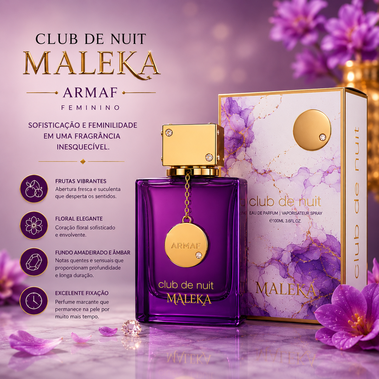 Club De Nuit Maleka Eau de Parfum 100ml
