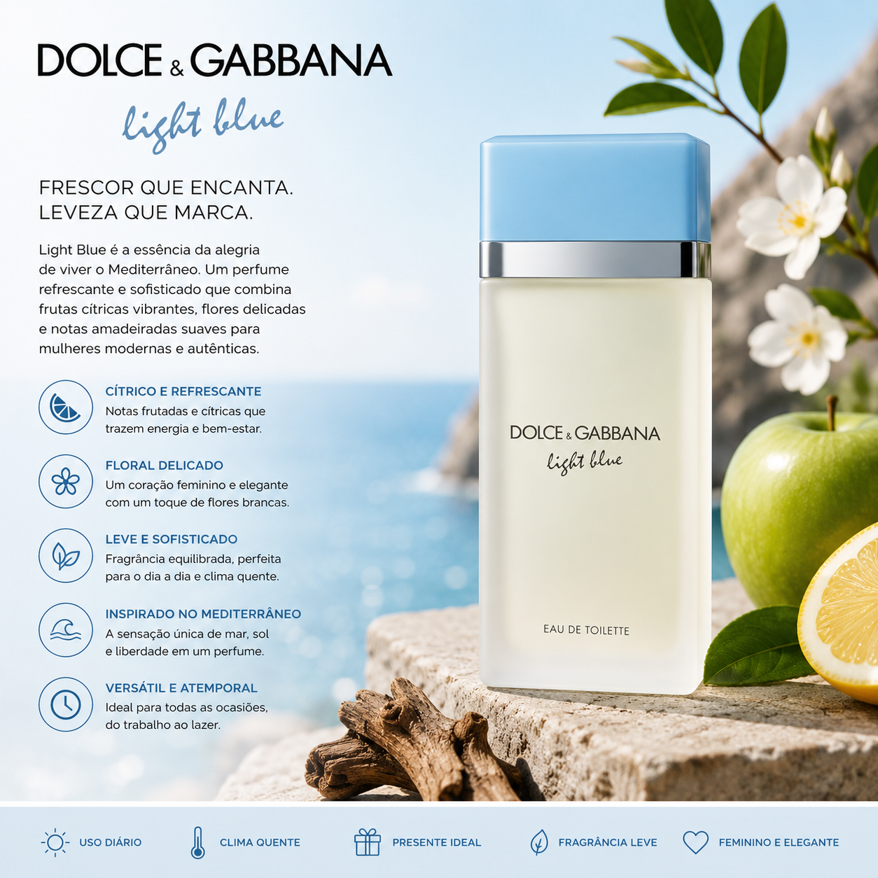 Dolce & Gabbana Light Blue Eau de Toilette 100ml