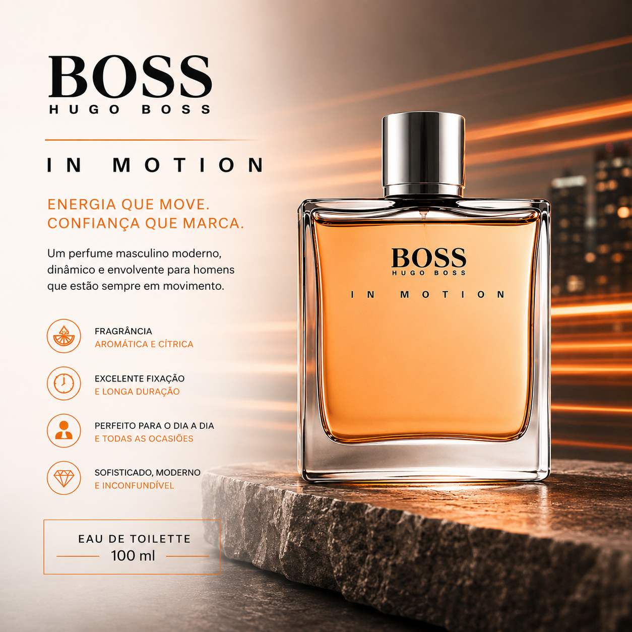 Boss In Motion Eau de Toilette 100ml